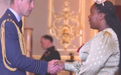 Congratulations to Charline King M.B.E